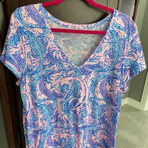 Lilly Pulitzer Etta Top XL